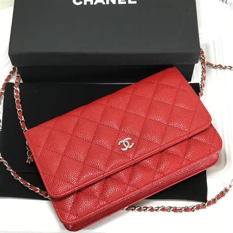 chanel red caviar woc|Wallets on Chain .